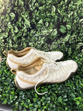 FootJoy Golf ⛳️ Shoes White & Tan Quilted Athletic Sneakers